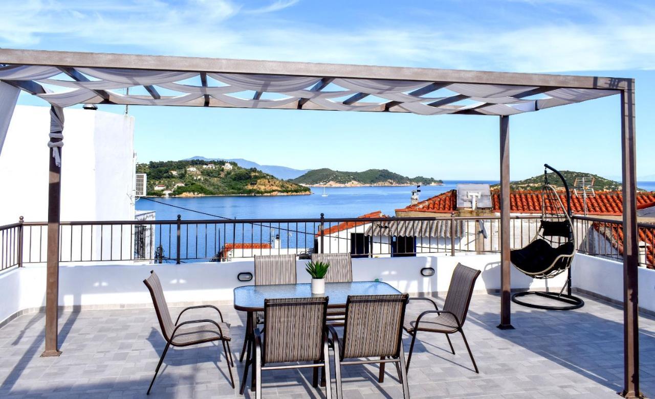 La Maison Plakes Rooftop Apt Skiathos Exterior photo