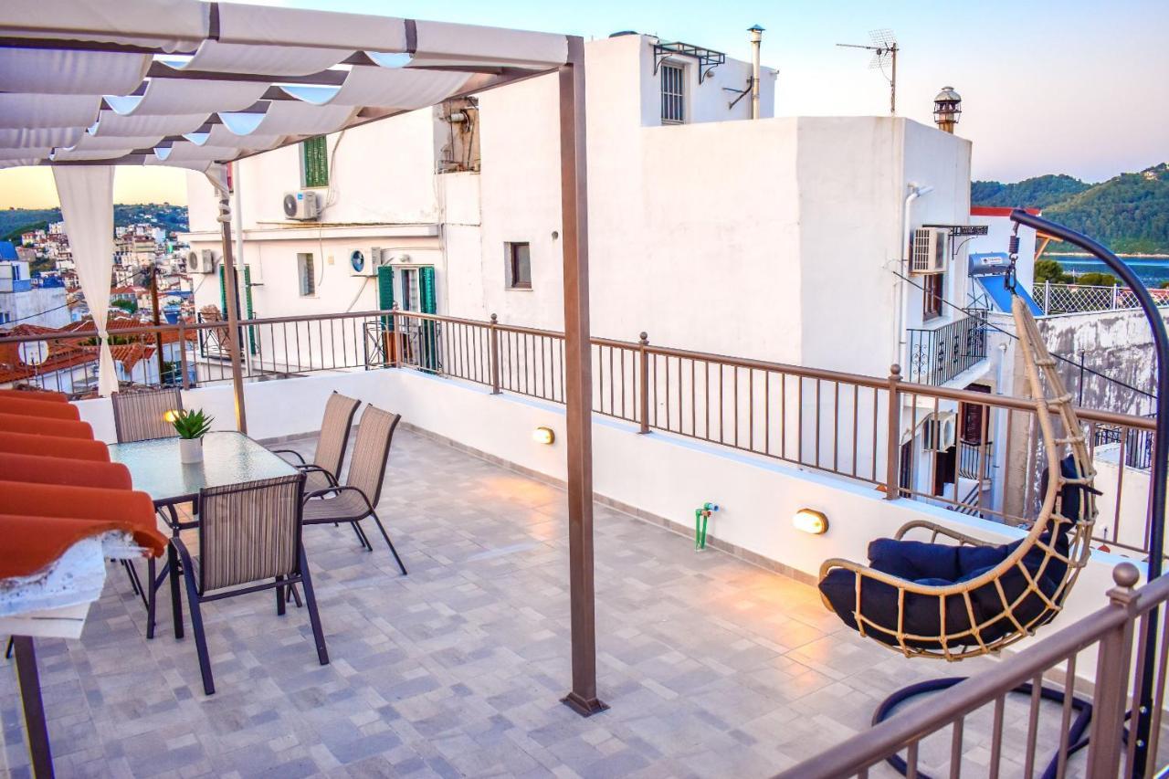 La Maison Plakes Rooftop Apt Skiathos Exterior photo